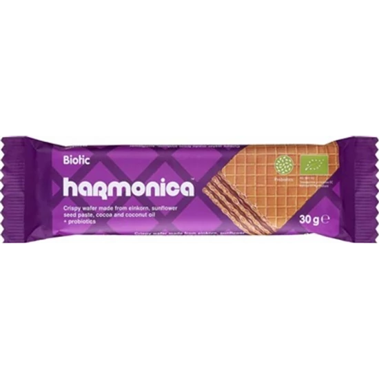 Harmonica Nápolyi alakor ősbúzalisztből és probiotikumokkal - bio, vegán 30g