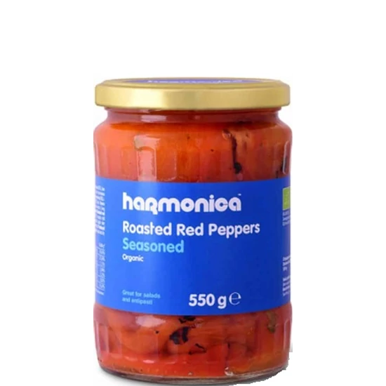 Harmonica Sült paprika lében - bio, gluténmentes, vegán 550g