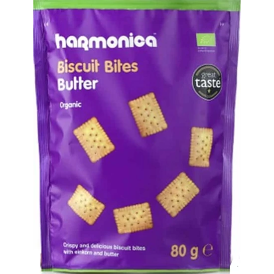Harmonica Vajas keksz, mini - bio 80g