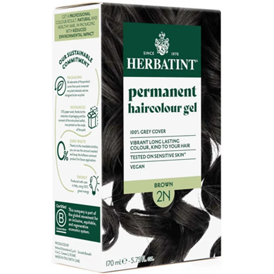 Herbatint Hajfesték - 2N Barna 120ml + 50ml
