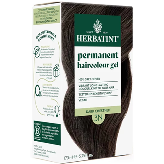 Herbatint Hajfesték - 3N Sötét gesztenye 120ml + 50ml