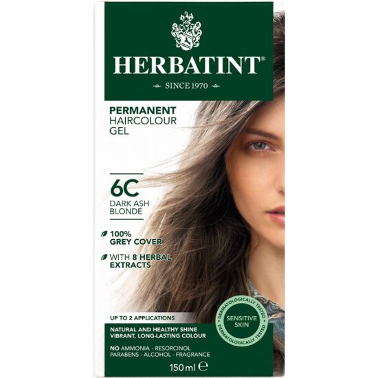 Herbatint Hajfesték - 6C Sötét hamvas szőke 150ml