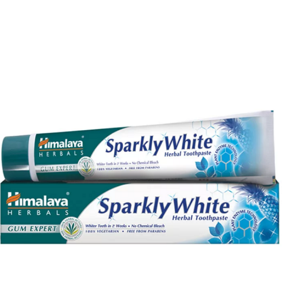 Himalaya Fluoridmentes Sparkly White fogfehérítő gyógynövényes fogkrém 75ml