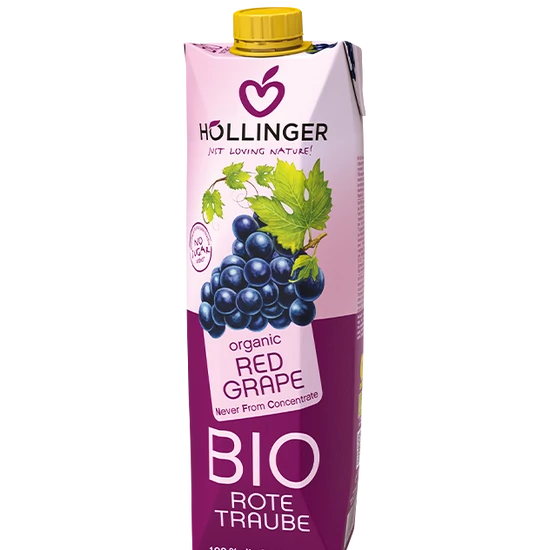 Höllinger Piros Szőlőlé - bio, vegán 1L