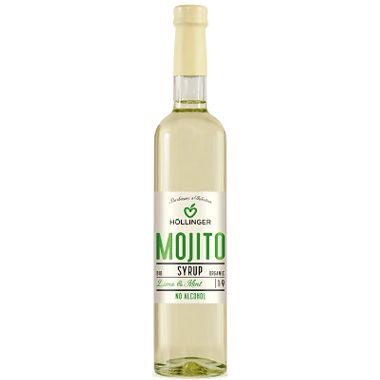 Höllinger Koktélalap Mojito Lime Menta - bio, vegán, alkoholmentes 500ml