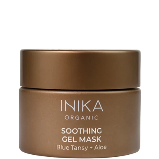 Inika Skincare Bőrnyugtató és hűsítő gélmaszk kék varádiccsal 50ml