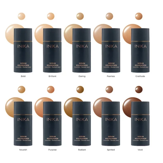Inika Szérum Alapozó Ceramiddal és Baobab maggal - Nourish 25ml