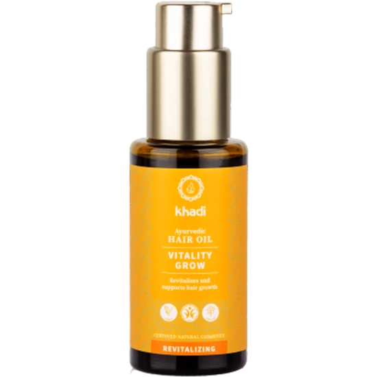 Khadi Ayurvédikus hajolaj - Vitality Grow 50ml