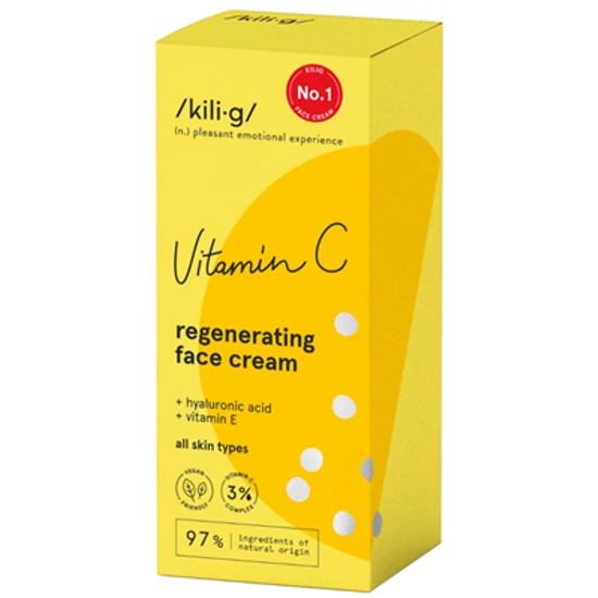 Kili-g Regeneráló arckrém C-vitaminnal 50ml