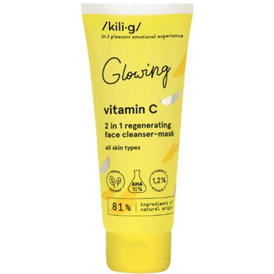 Kili-g Regeneráló arctisztító és maszk C-vitaminnal 75ml