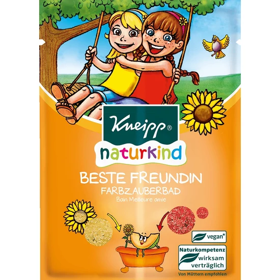 Kneipp Naturkind Színes fürdőkristály - Legjobb barátnő 40g
