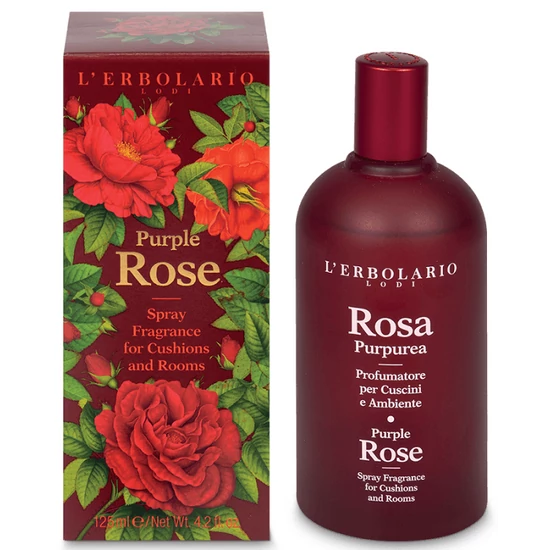 L'Erbolario Bíbor Rózsa párna-és lakásillatosító spray 125ml