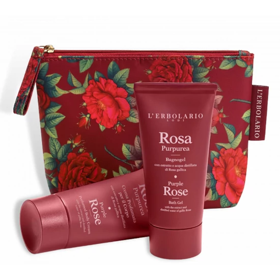 L'Erbolario Bíbor Rózsa- MESÉS utazószett 75ml+75ml