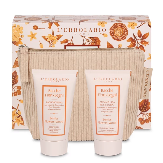 L'Erbolario Gyümölcsöskert Galagonya utazószett 75ml+75ml
