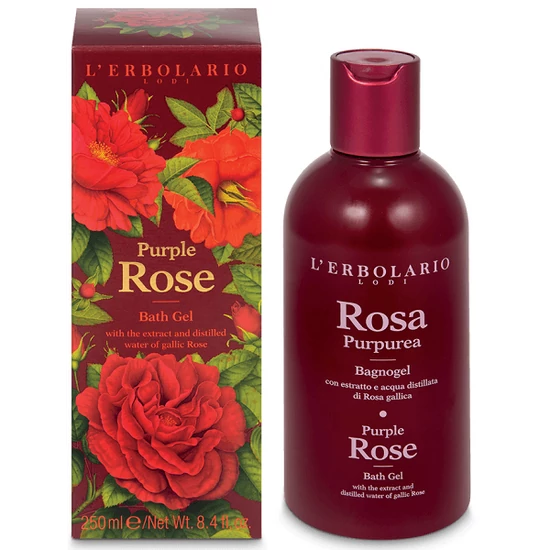 L'Erbolario Bíbor Rózsa tusfürdő 250ml