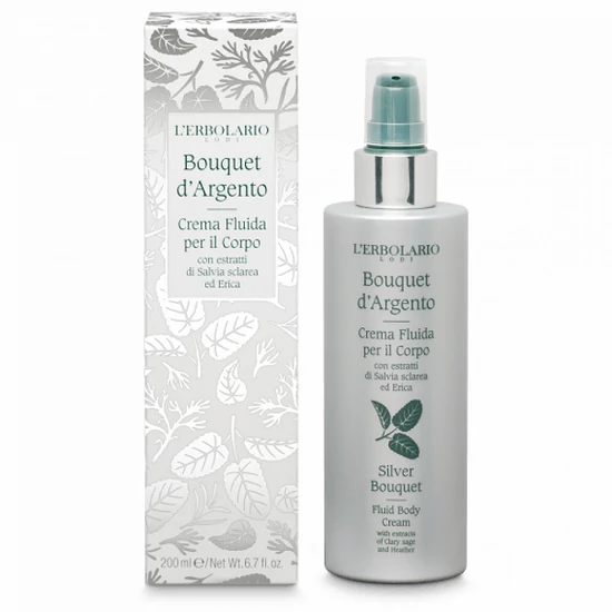 L'Erbolario Silver Bouquet folyékony testápoló krém 200ml