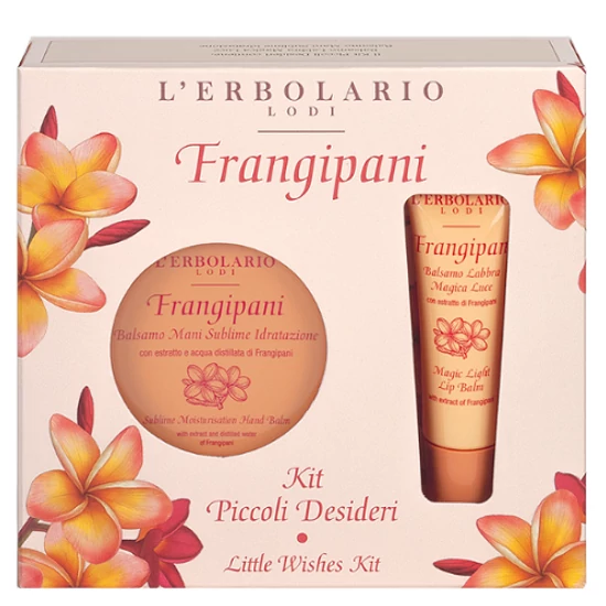 L'Erbolario Frangipáni - Kis kívánságok készlet 10ml+40ml