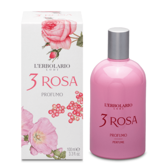 L'Erbolario 3 Rózsa illatú Parfüm 50ml