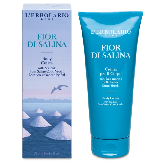 L'Erbolario Fior di Salina Testápoló krém 200ml