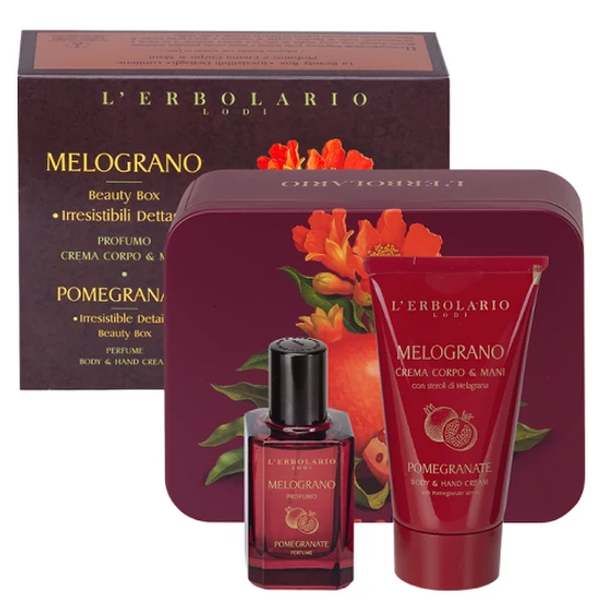 L'Erbolario Gránátalma Ellenállhatatlan részletek szépségdoboz 30ml+75ml