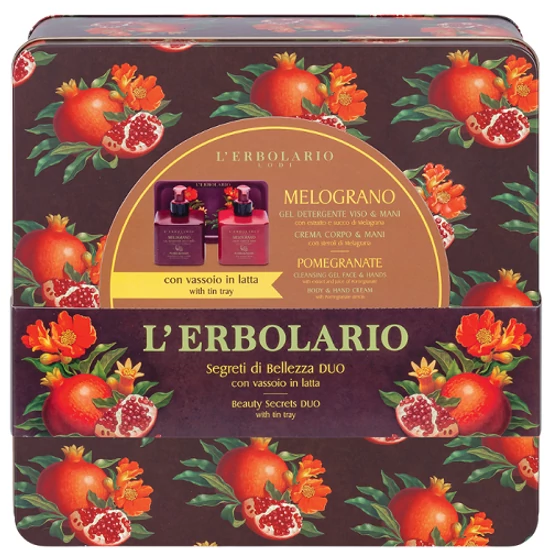 L'Erbolario Gránátalma Szépségtitkok DUO szett 250ml+250ml