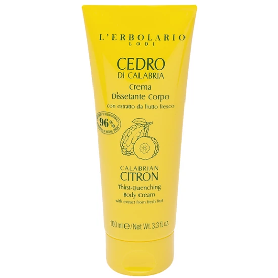 L'Erbolario Calabriai Citrom Hidratáló testápoló krém 100ml