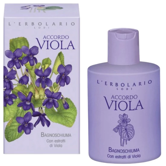 L'Erbolario Accordo Viola illatú bőrtápláló tusfürdő 300ml