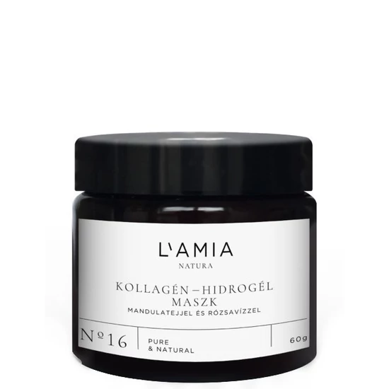L'Amia Natura Kollagén Hidrogél maszk mandulatejjel és rózsavízzel 60g