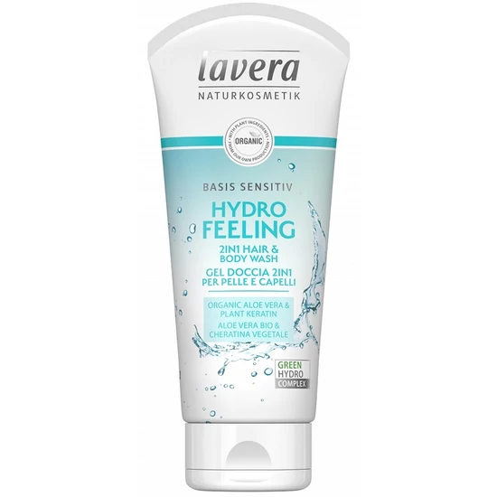 Lavera Basis Sensitive tusfürdő és sampon 2in1 200ml