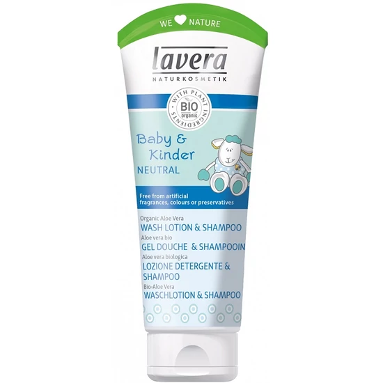 Lavera Neutral Baba-Gyermek fürdető és sampon 200ml