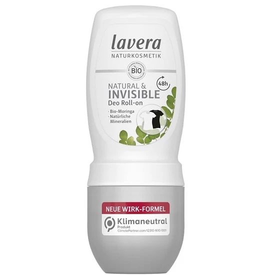 Lavera Golyós dezodor Natural &amp; Invisible 50ml