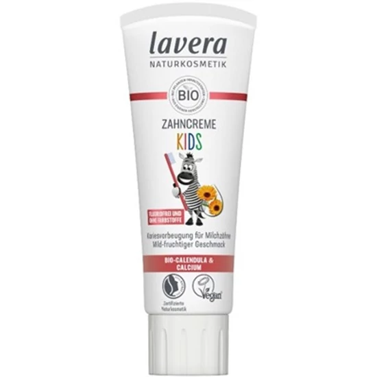 Lavera Fluoridmentes foggél gyermek 75ml