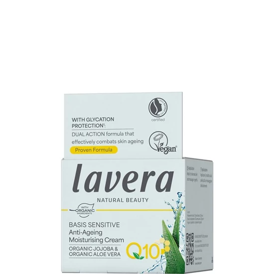 Lavera Basis Sensitive Q10 öregedésgátló hidratáló nappali krém 50ml
