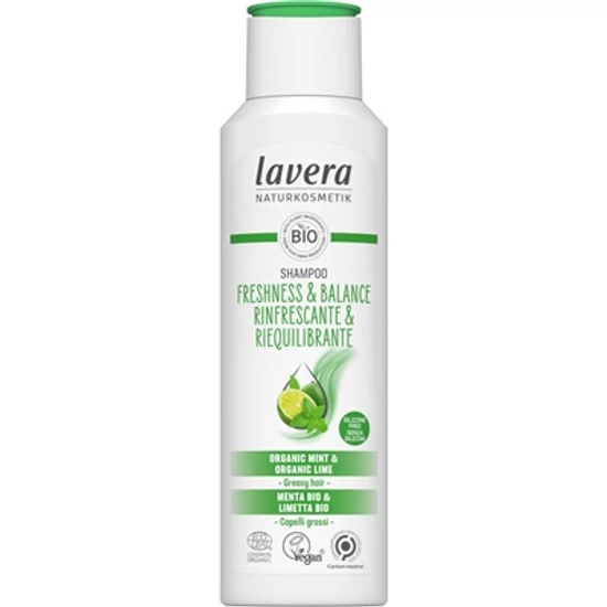 Lavera Sampon Freshness and Balance zsíros hajra 250ml