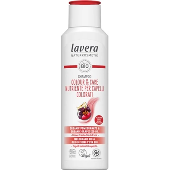 Lavera Sampon Colour&amp;Care festett hajra 250ml