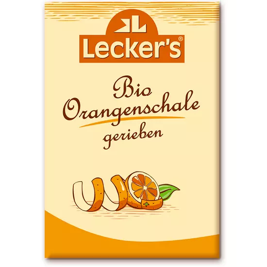 Lecker's Bio narancshéj 15g