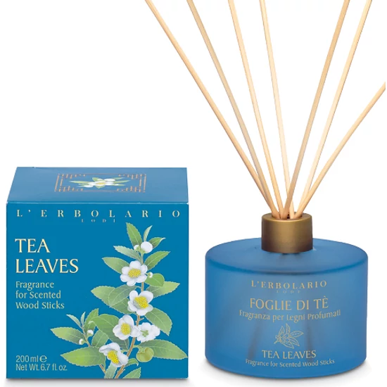 L'Erbolario Tealevelek illóolaj pálcikákkal 200ml