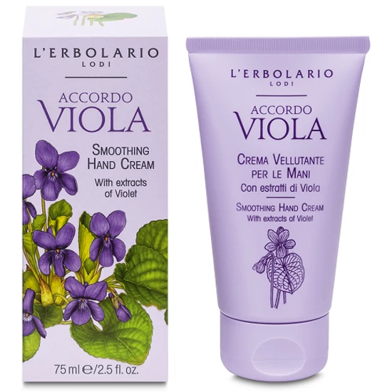 L'Erbolario Accordo Viola selymesítő kézkrém 75ml
