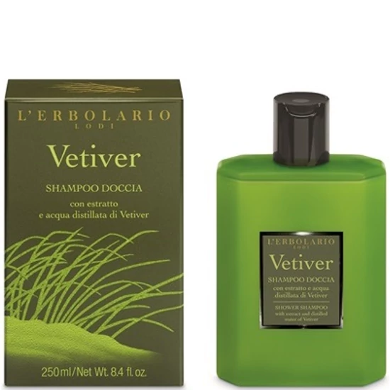 L'Erbolario Vetiver sampon és tusfürdő 250ml