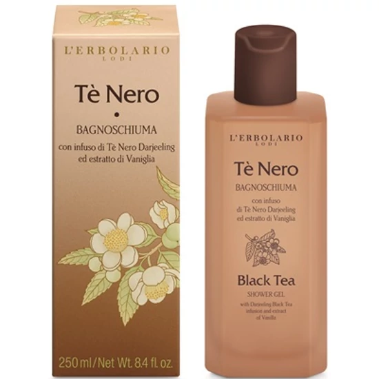 L'Erbolario Fekete tea tusfürdő 250ml