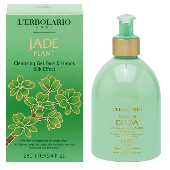 L'Erbolario Jáde arc- és kéztisztító gél 280ml