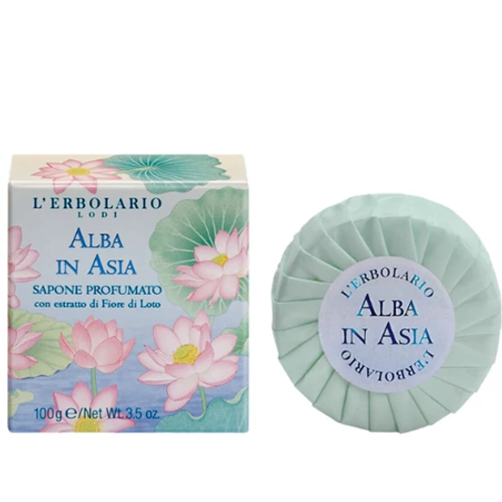 L'Erbolario Ázsiai hajnal illatosított szappan 100g