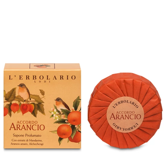 L'Erbolario Accordo Arancio illatos szappan 100g