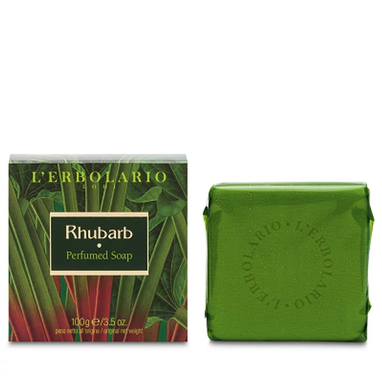 L'Erbolario Rebarbara illatos szappan 100g