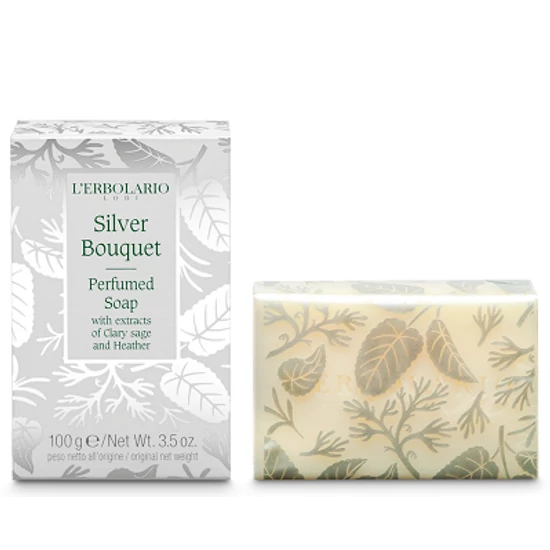 L'Erbolario Silver Bouquet illatos szappan 100g