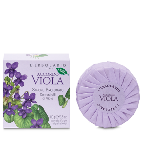 L'Erbolario Accordo Viola illatos szappan 100g