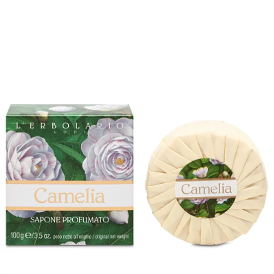 L'Erbolario Camelia illatos szappan 100g