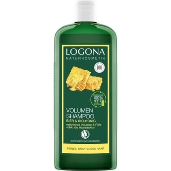 Logona Volumen sampon sörrel és bio mézzel 500ml