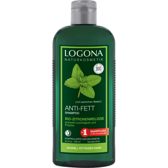 Logona Citromfű sampon - zsírosodó hajra, érzékeny fejbőrre 250ml
