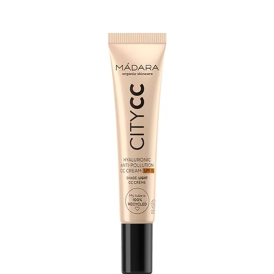 Mádara CC krém hialuronsavval - light beige SPF15 15ml